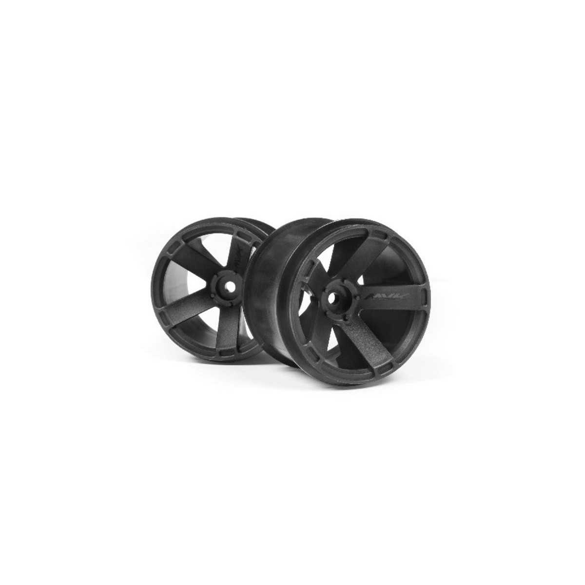 Maverick 150163 Quantum XT Wheel (Black/2pcs)