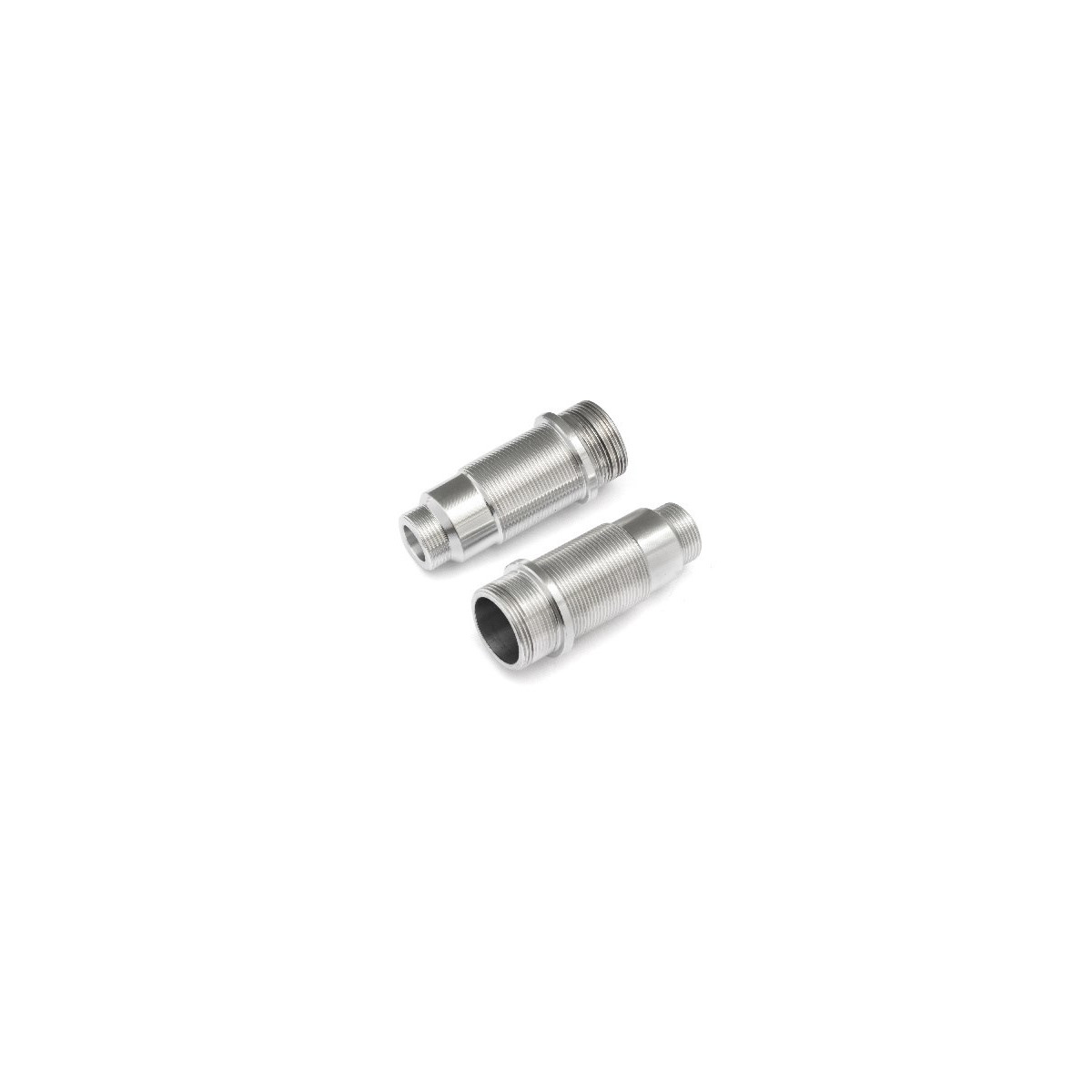 Maverick MV150187 ALUMINUM SHOCK BODY SET (SILVER 2PCS)