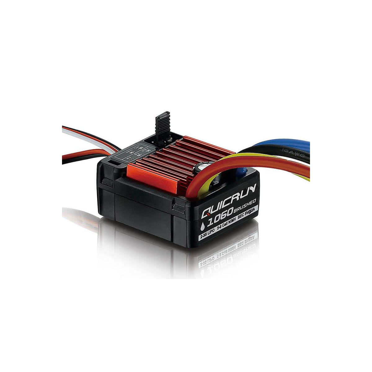 Hobbywing 30120201 QuicRun WP 1060 ESC 60A (Brushed) 2-3S...