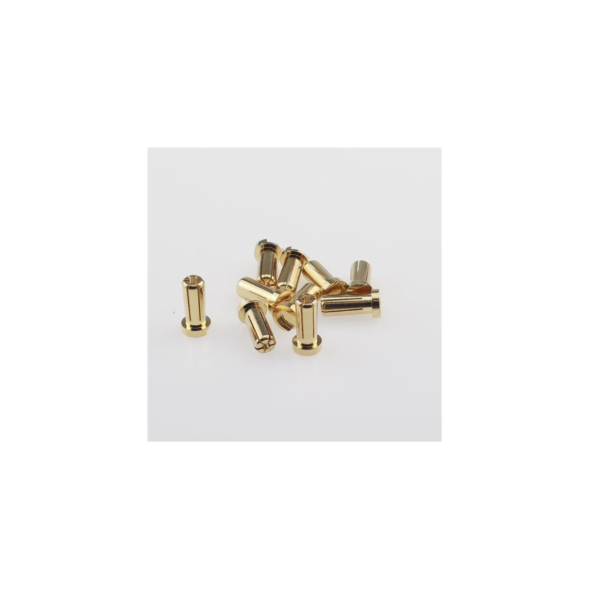 5.0mm Bullet Plug (flat Type) 10 pcs/bag