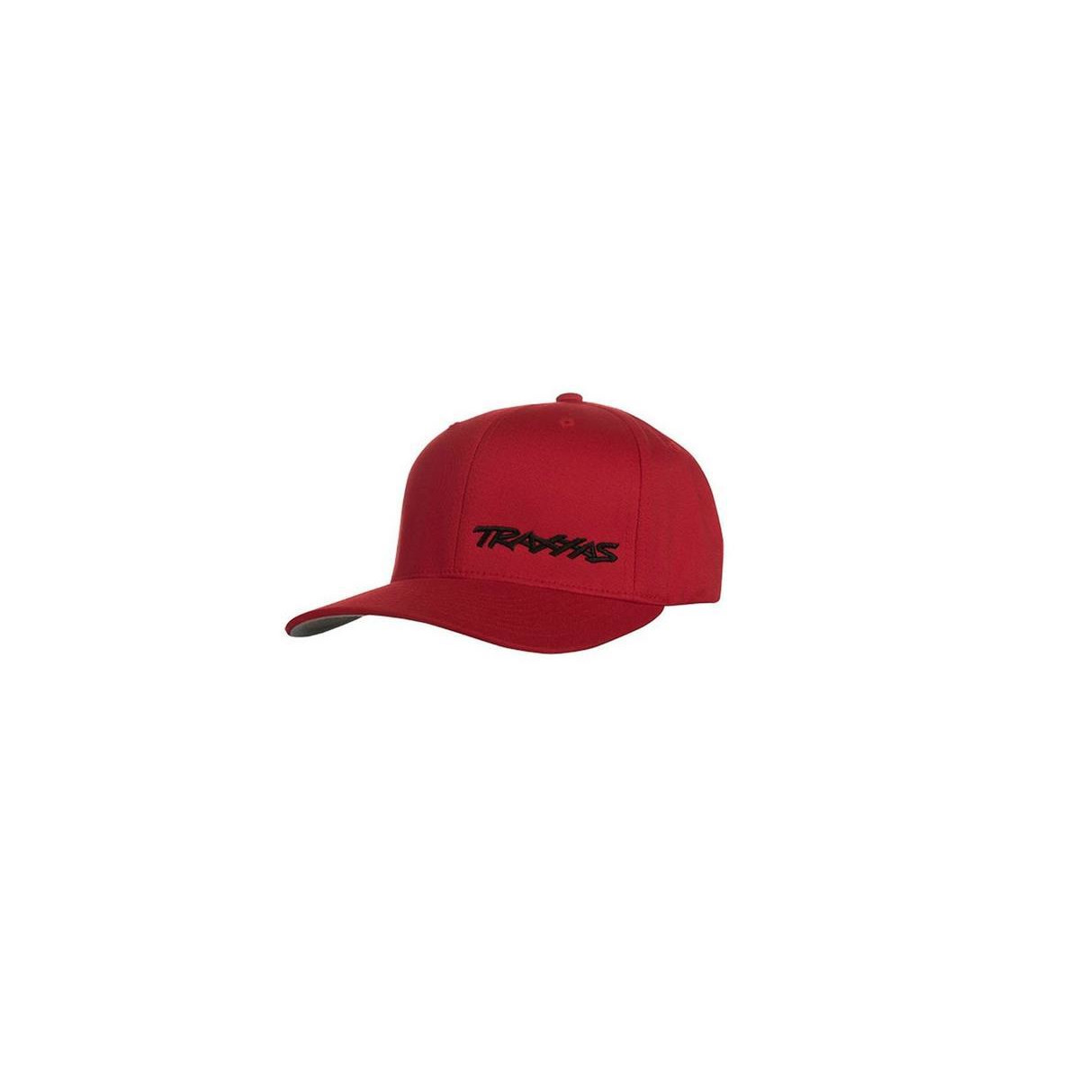 FLEX HAT CURVE BILL RED/BLK LX