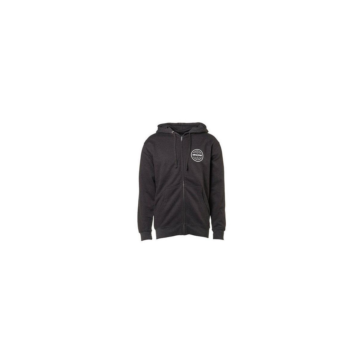 TOKEN ZIP HOODIE CHARCOAL L