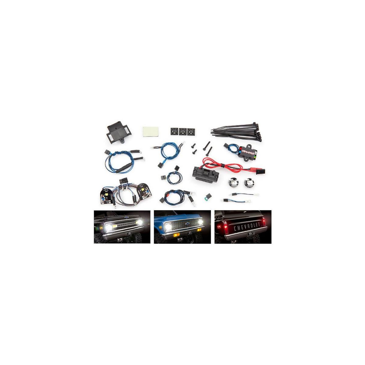 Traxxas TRX8090 Lichter-Set komplett mit Power Supply...