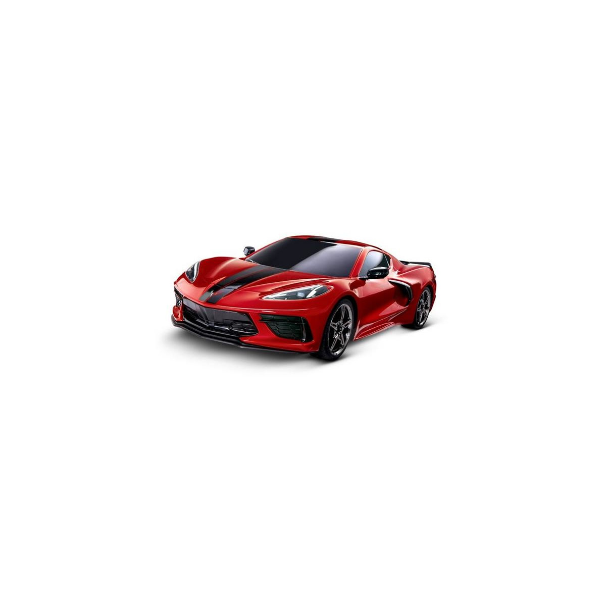 Traxxas 4Tec 3.0 Corvette C8 rot RTR ohne Akku/Lader 93054