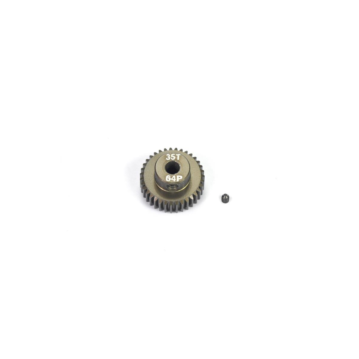 Motor-pinion alu hard  64P / 35T