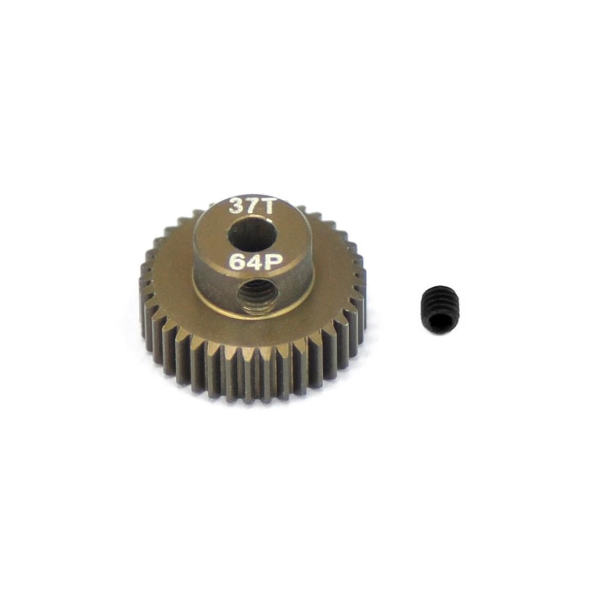 Motor-pinion alu hard  64P / 37T