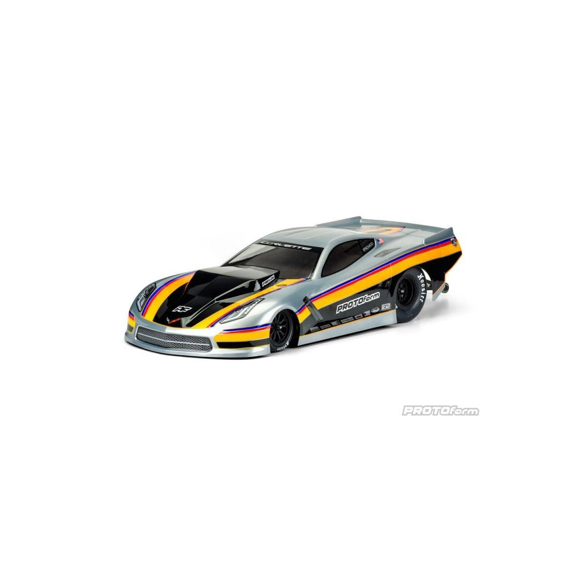 Proline PRO1571-40 Chevrolet Corvette C7 Pro-Mod Karo klar