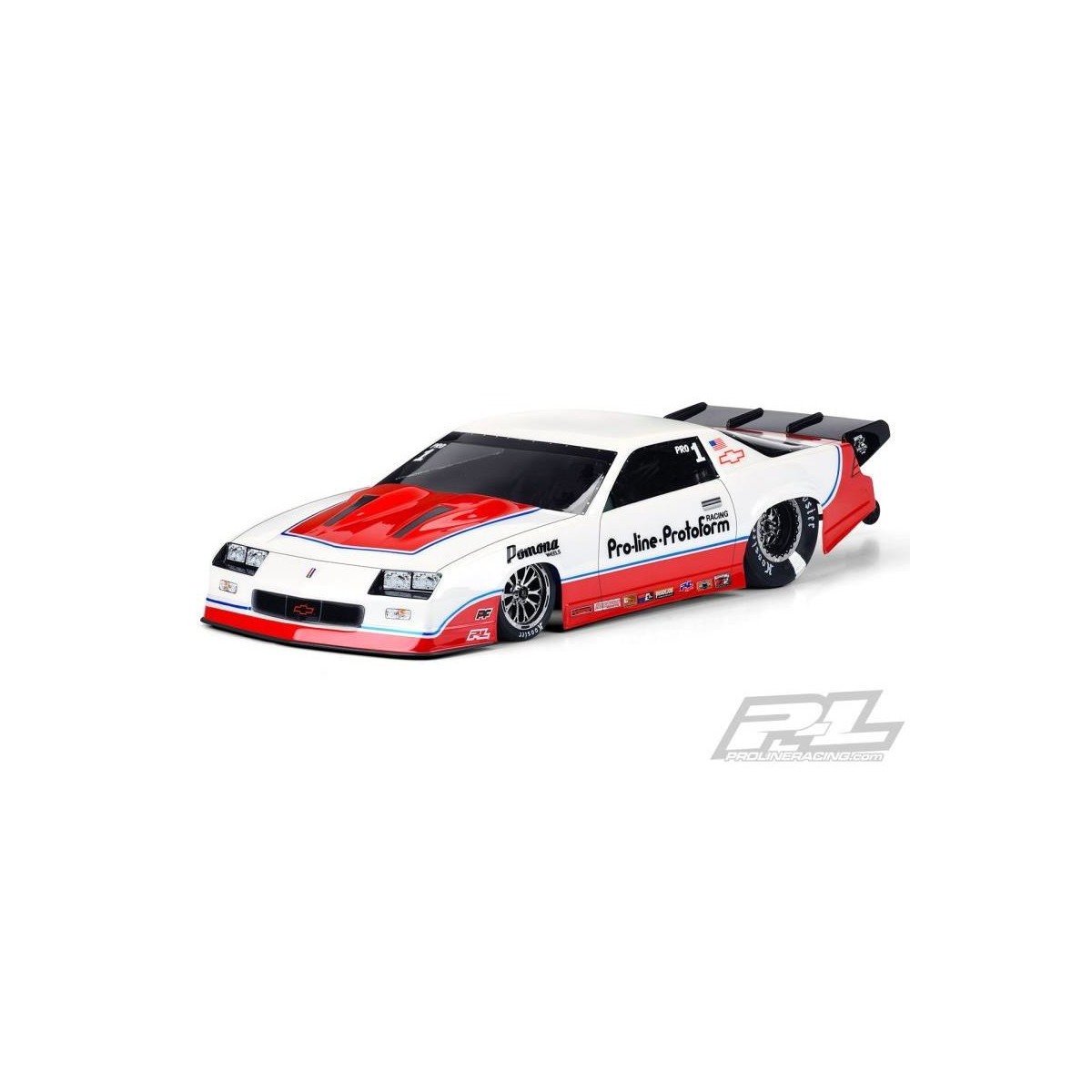 Proline PRO3564-00 1985 Chevy Camaro IROC-Z Karo klar