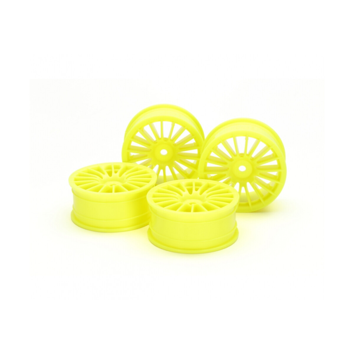 Tamiya 300054852 1:10 Felgen (4) 18-Sp. Gelb 2