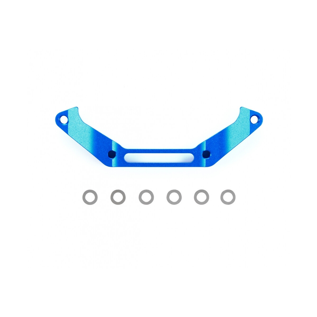 Tamiya 300054957 TC-01 Alu Lenkbrücke blau elo