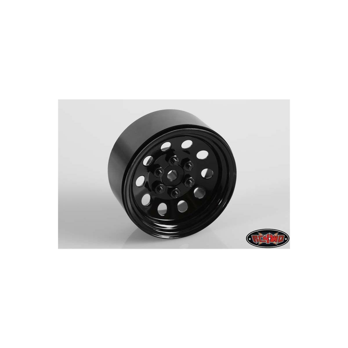 PRO10 1.9 STEEL STAMPED BEADLOCK WHEEL (BLACK) RC4WD