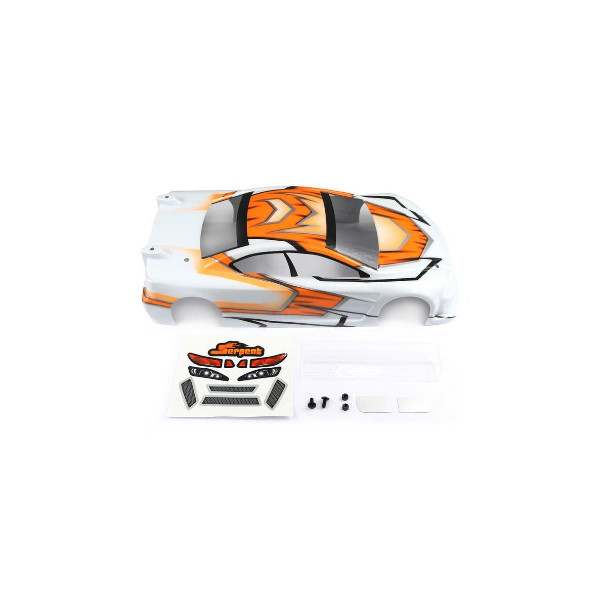 Serpent | Body 190 Lex-IS Orange v2 S411 pre cut EFRA...