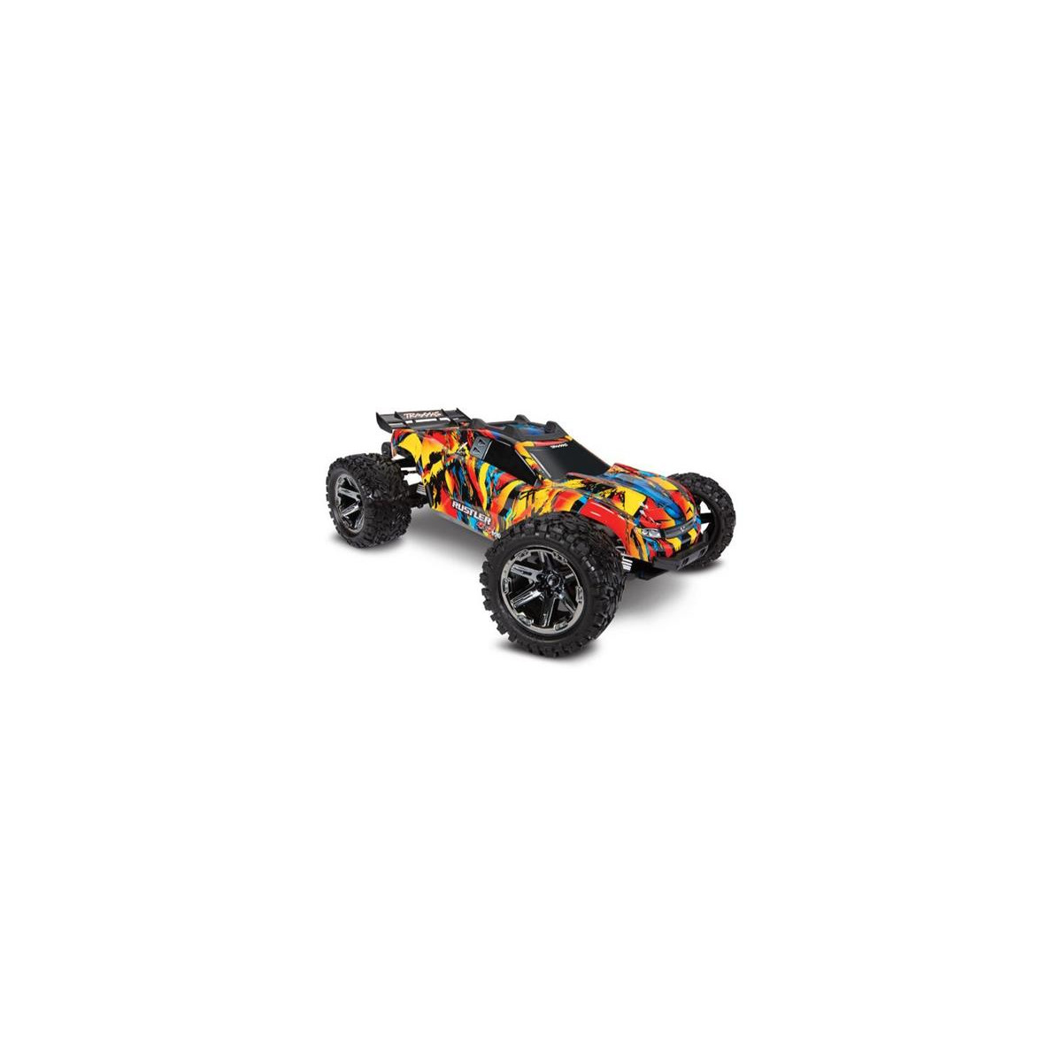 Traxxas Rustler 4x4 VXL Solar Flare RTR ohne Akku/Lader...