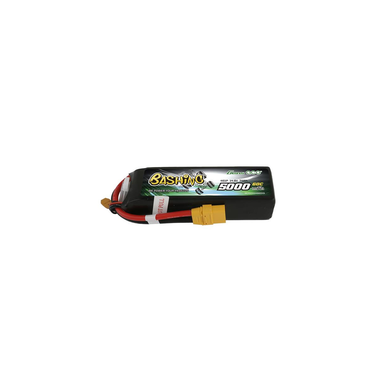 Gensace  RC Car Bashing Lipo 5000mAh 60C 4S 14,8V XT90