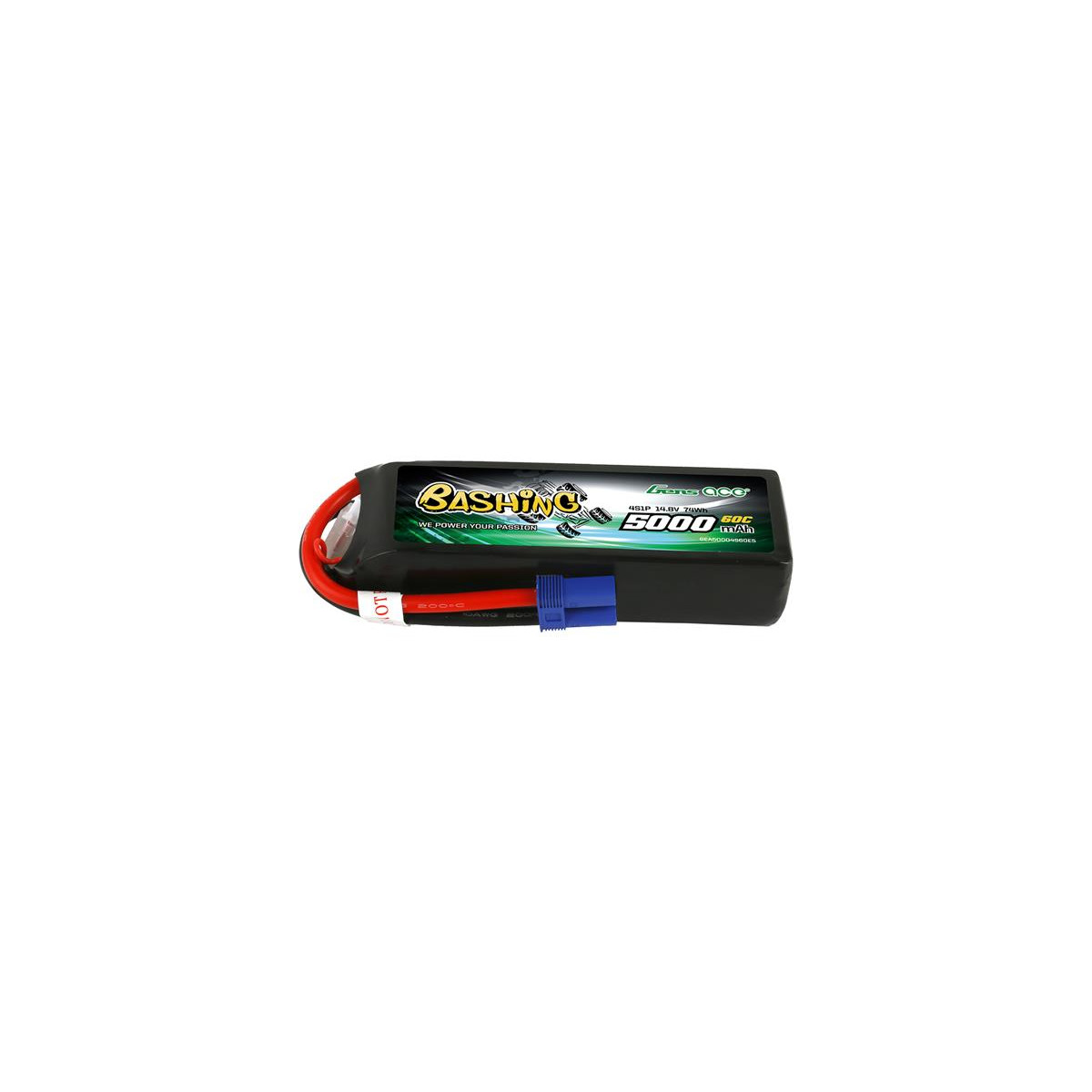 Gensace  RC Car Bashing Lipo 5000mAh 60C 4S 14,8V EC5