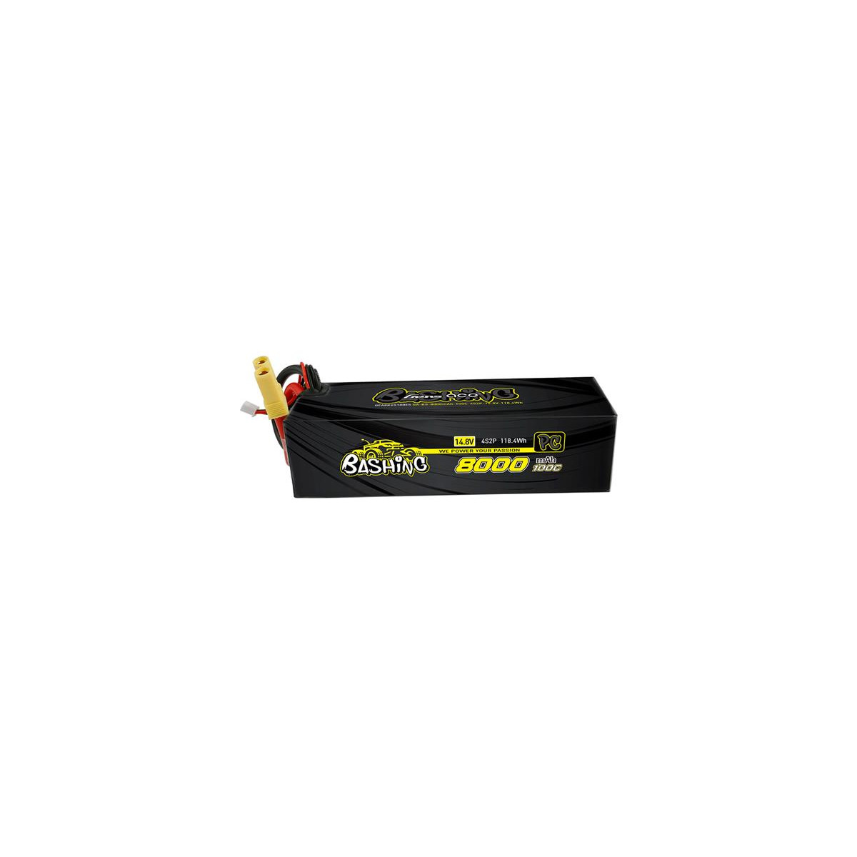 Gensace  RC Car Bashing Lipo 8000mAh 100C 4S 14,8V EC7