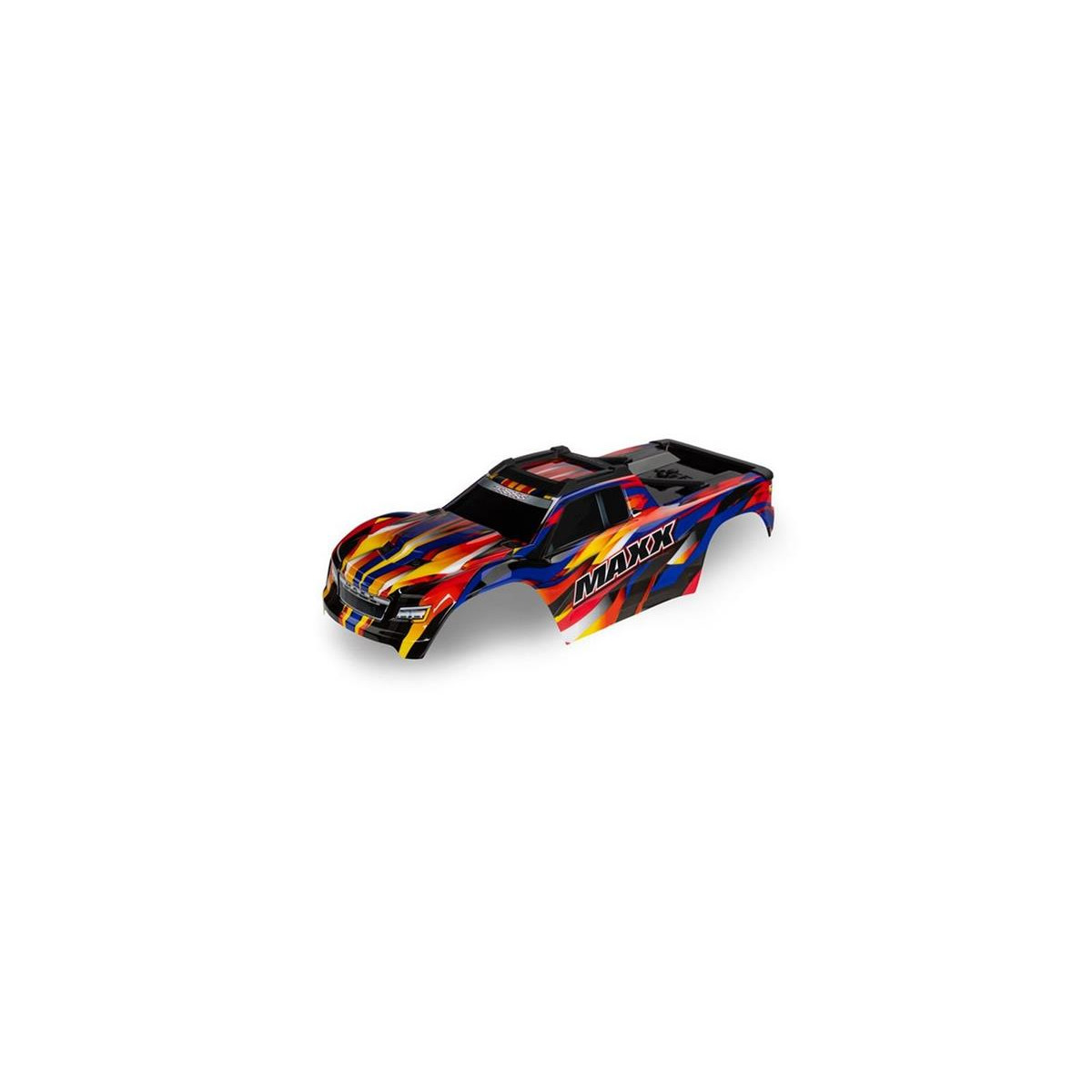 Traxxas TRX8918P Karo Wide-Maxx gelb lackiert + Decal Sheet