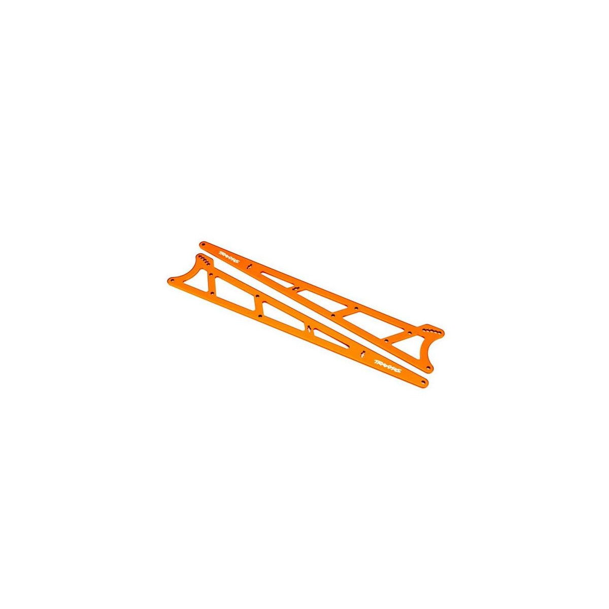 Traxxas TRX9462A Seitenplatten Wheelie Bar orange Alu (2)