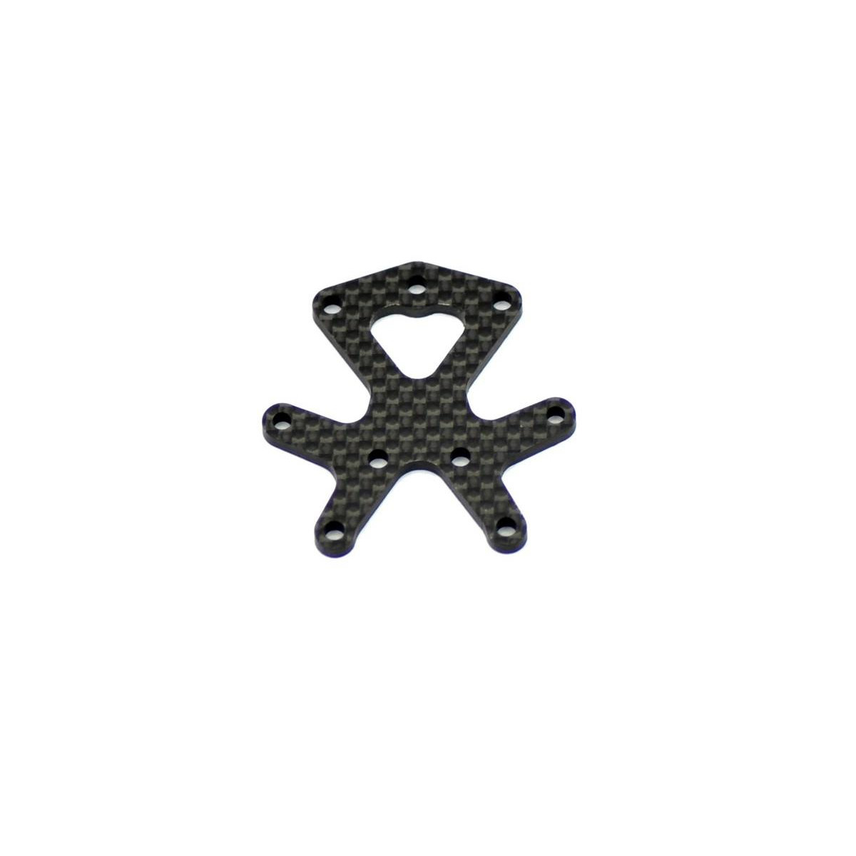 Serpent | Suspension plate front bottom carbon F110 SF2...