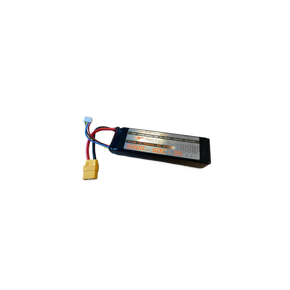 TSP-Racing High Performance Lipo 50C - 6000Mah - 3S -...