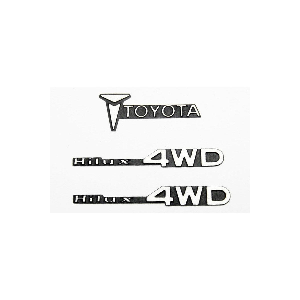 RC4WD RC4VVVC0007 1/10 Metal Emblem for Tamiya Hilux