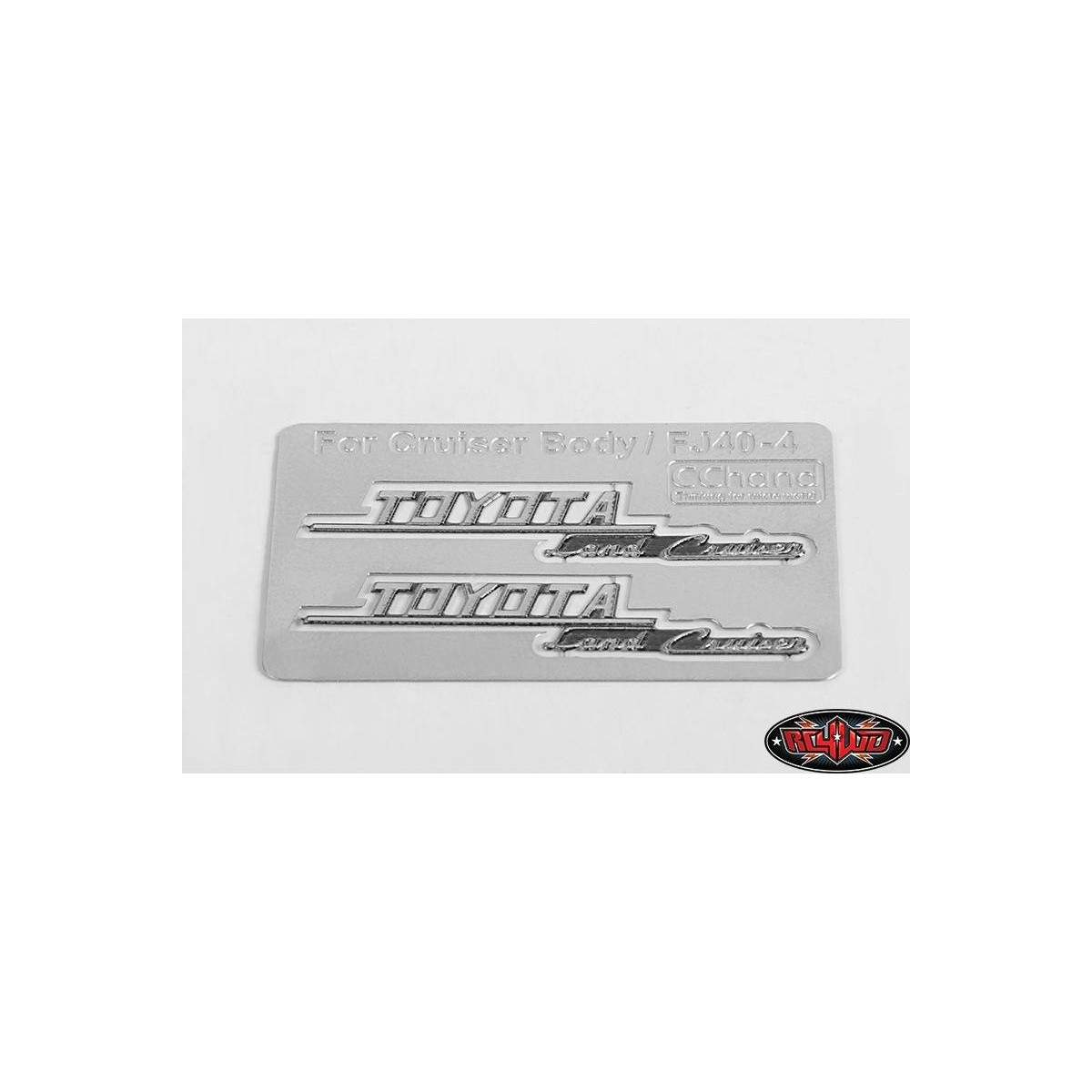 RC4WD RC4VVVC0133 Side Metal Emblems for  Cruiser Body...