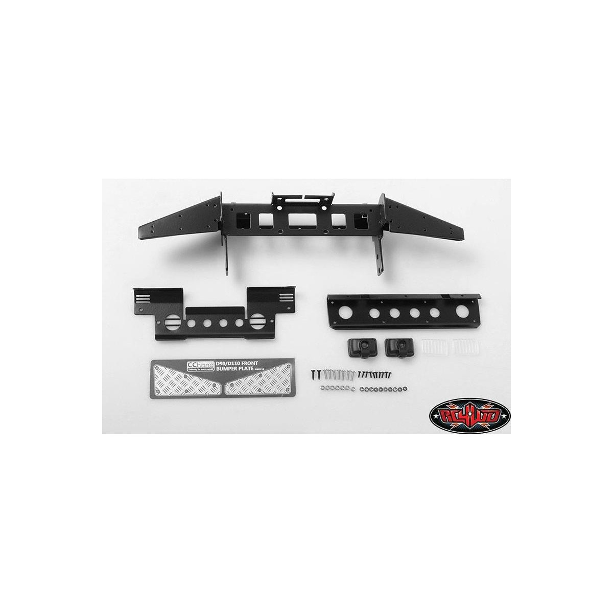 RC4WD RC4VVVC0284 Metal Front Bumper w/Lights for Gelande...