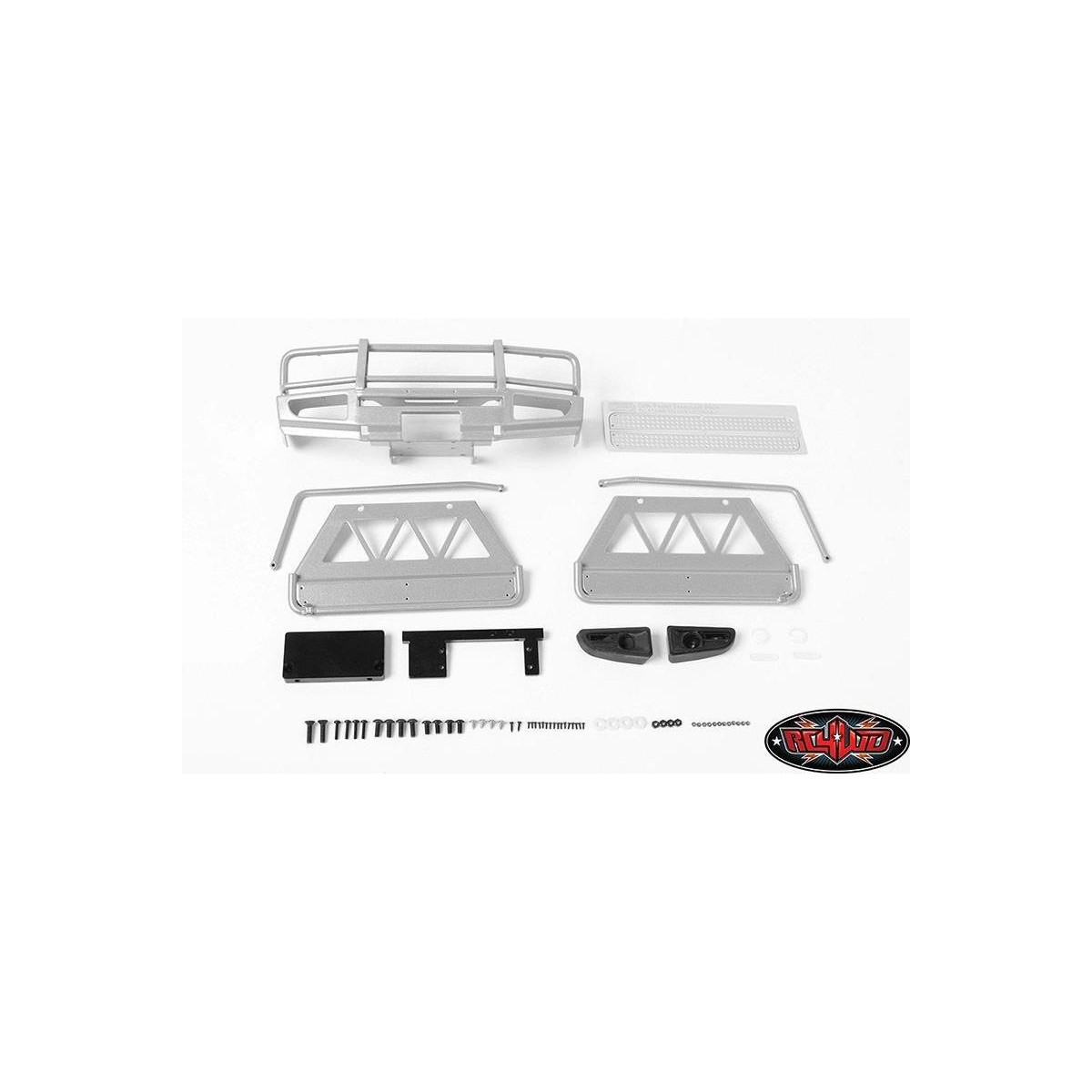 RC4WD RC4VVVC0413 Trifecta Front Bumper, Sliders and Side...