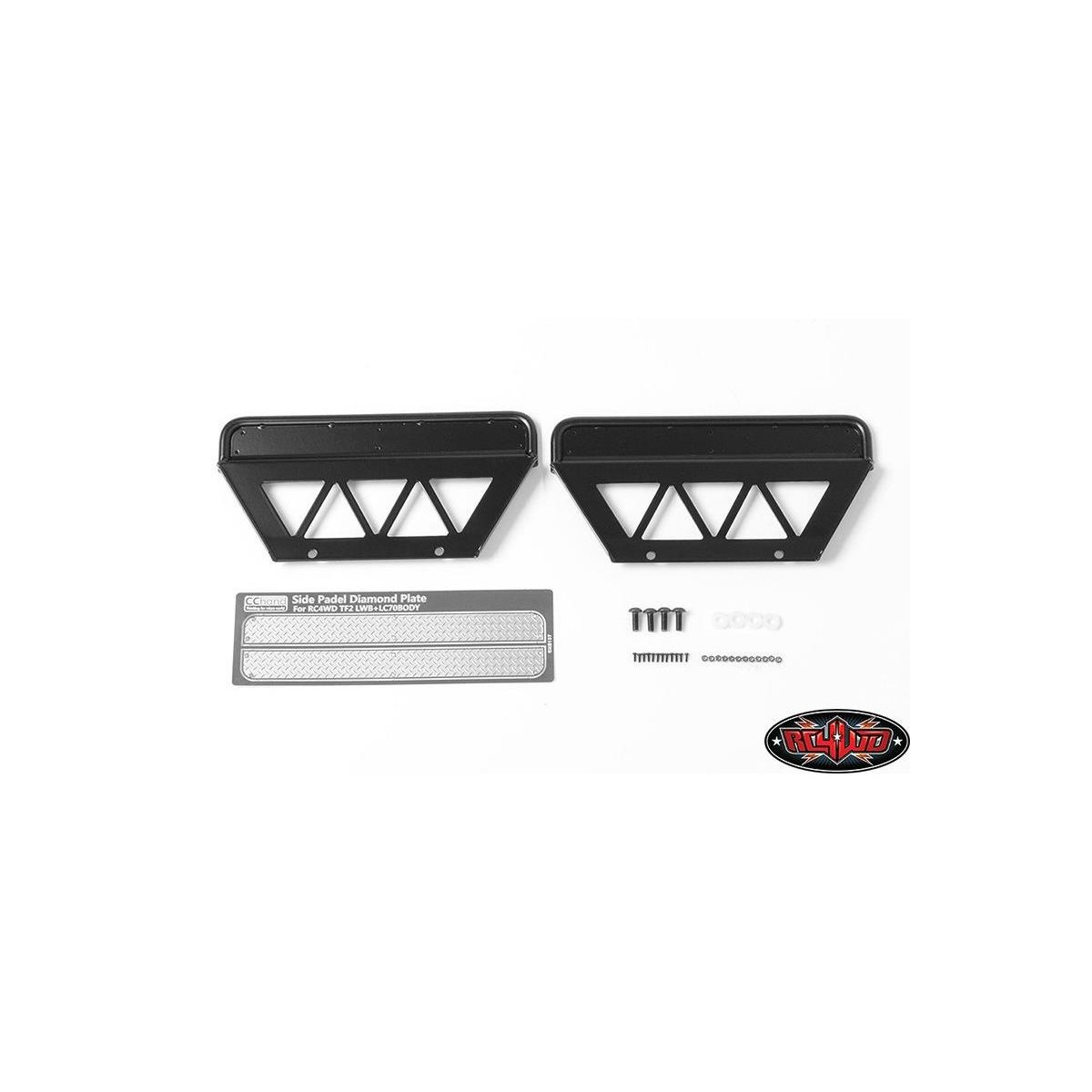 RC4WD RC4VVVC0417 Trifecta Side Sliders for Land Cruiser...