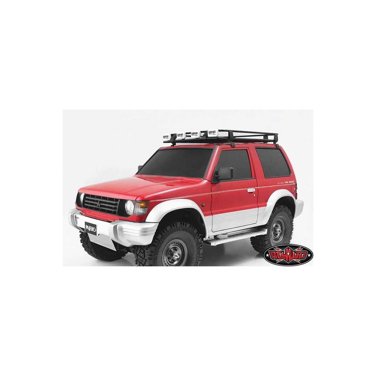 RC4WD RC4VVVC0427 Malice Extended Roof Rack w/Lights for...