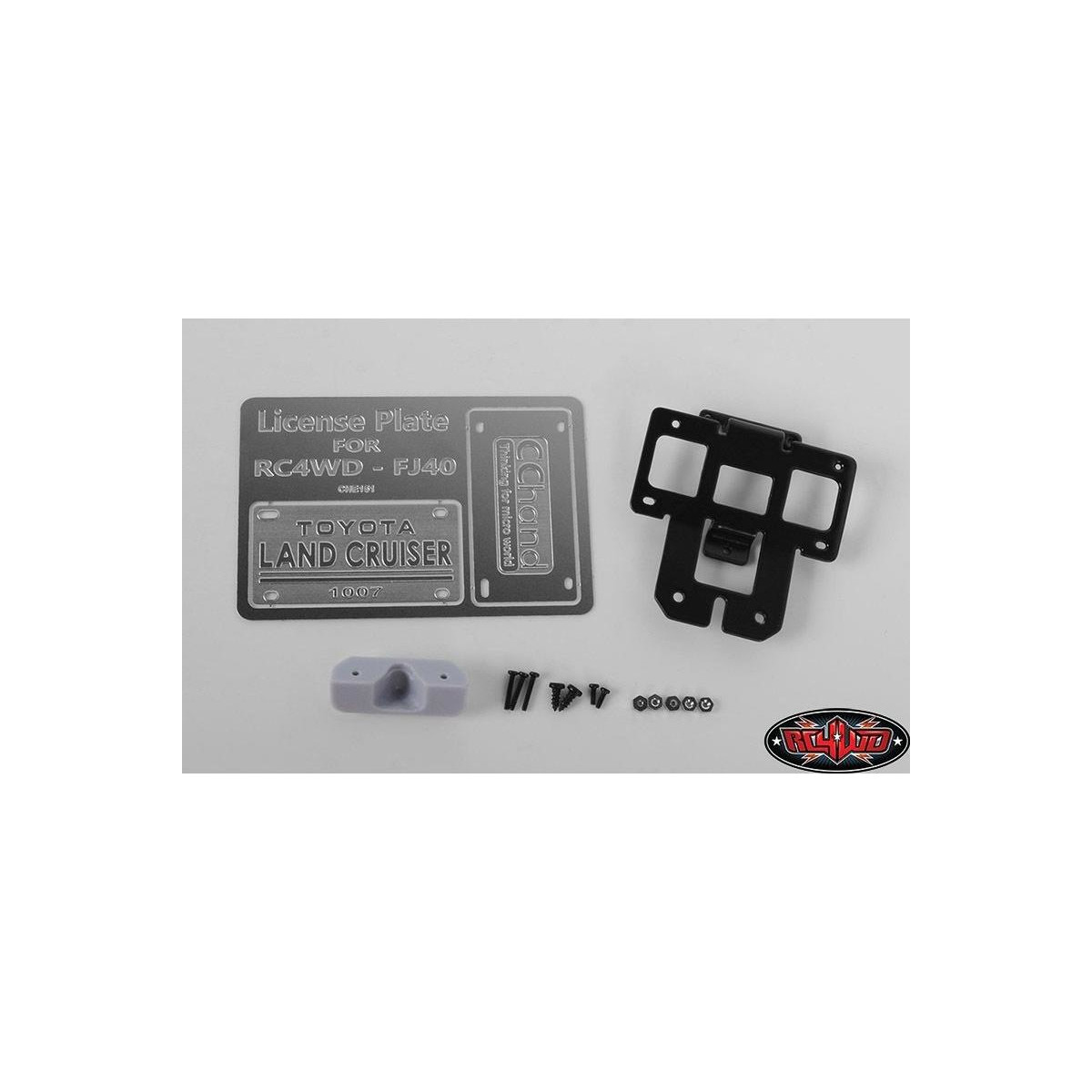 RC4WD RC4VVVC0464 Rear License Plate System for  G2 Cruiser