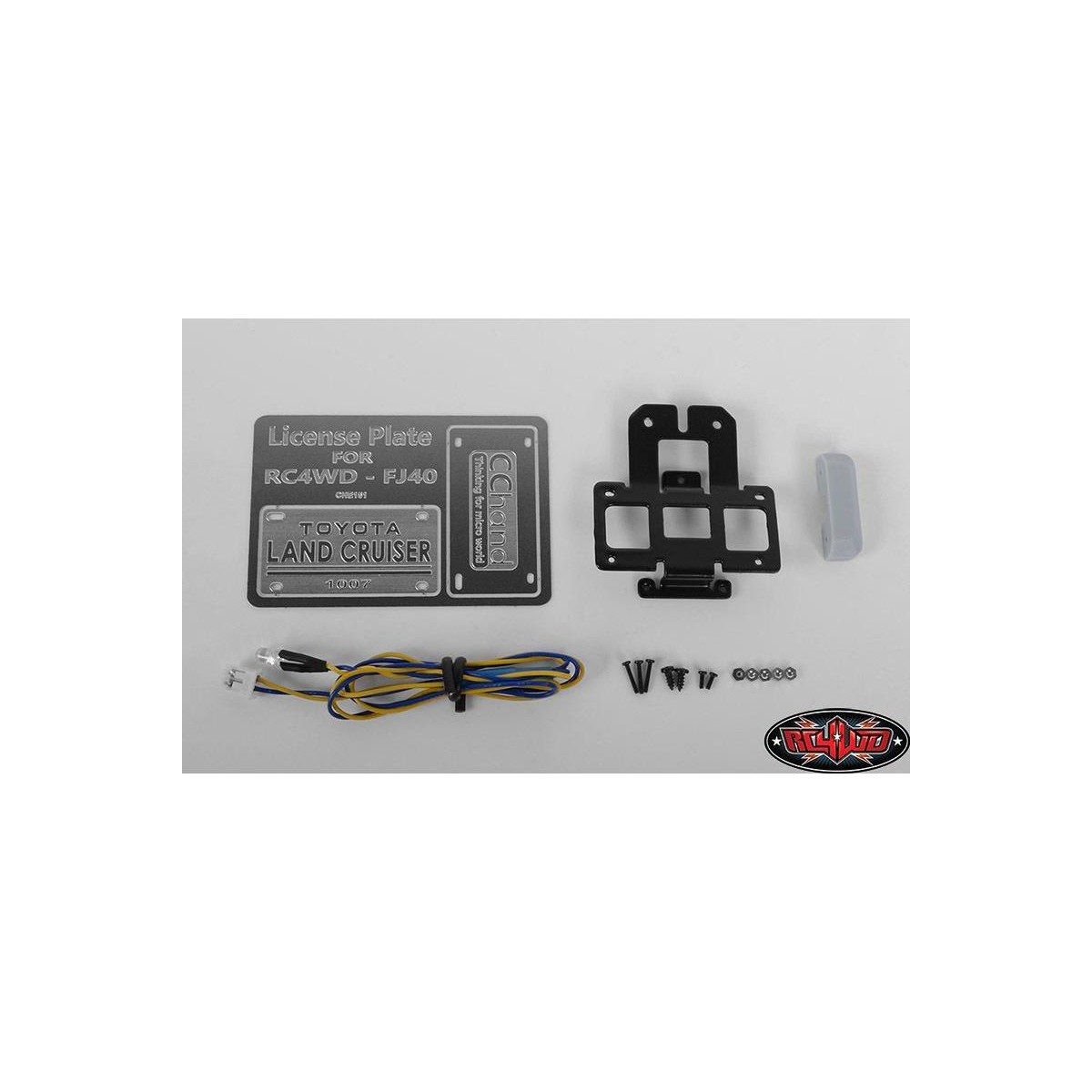 RC4WD RC4VVVC0465 Rear License Plate System for  G2...