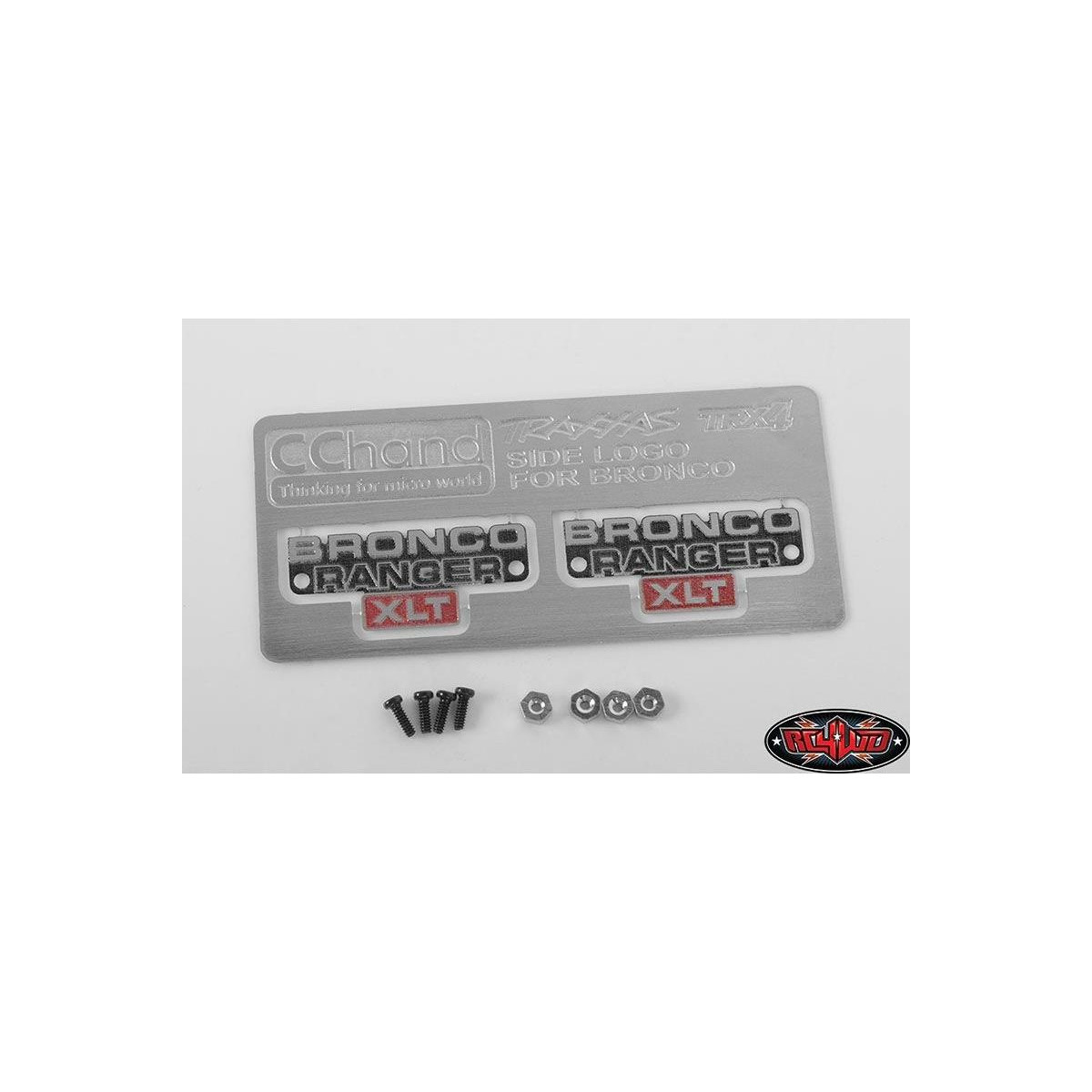 RC4WD RC4VVVC0495 Side Metal Emblem for Traxxas TRX-4 79...