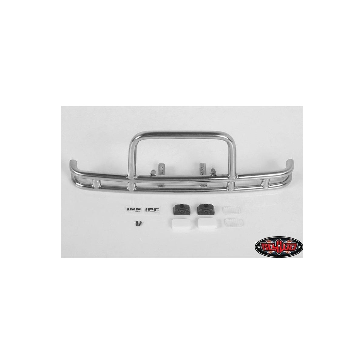 RC4WD RC4VVVC0621 SLVR Rhino Front Bumper w/IPF Lights...