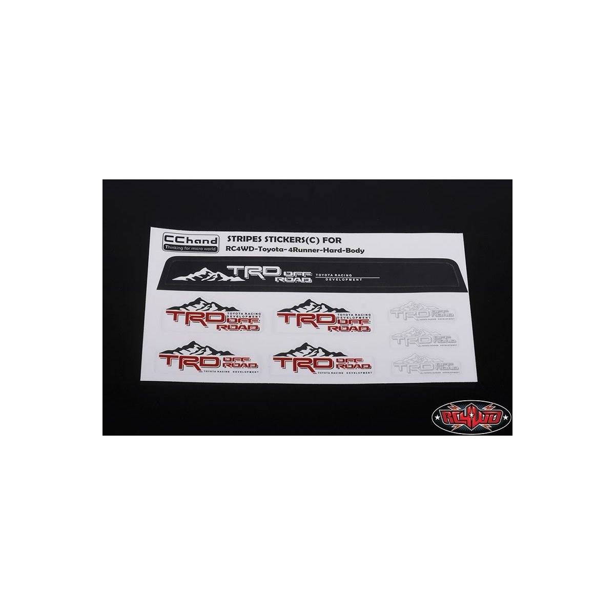 RC4WD RC4VVVC0752 Front Windshield Decals for 1985 Toyota...