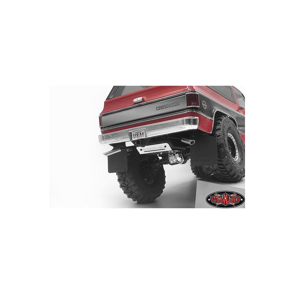 RC4WD RC4VVVC0778 Dual Exhaust for Traxxas TRX-4 Chevy K5...