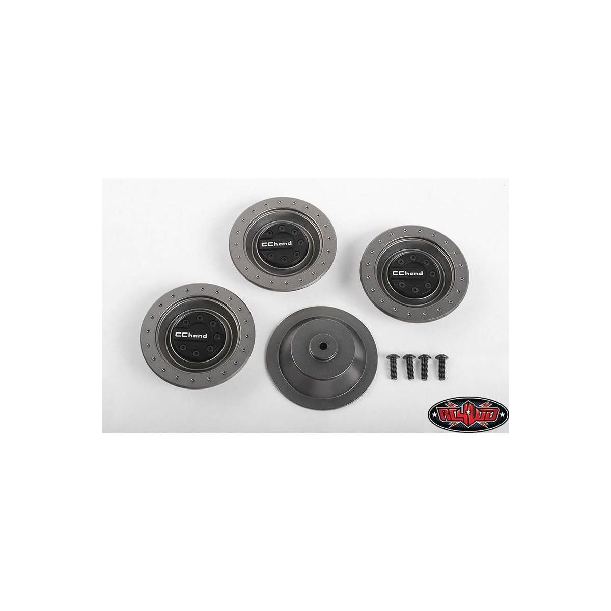 RC4WD RC4VVVC0814 Armor Wheels for DJI Robomaster (Gunmetal)