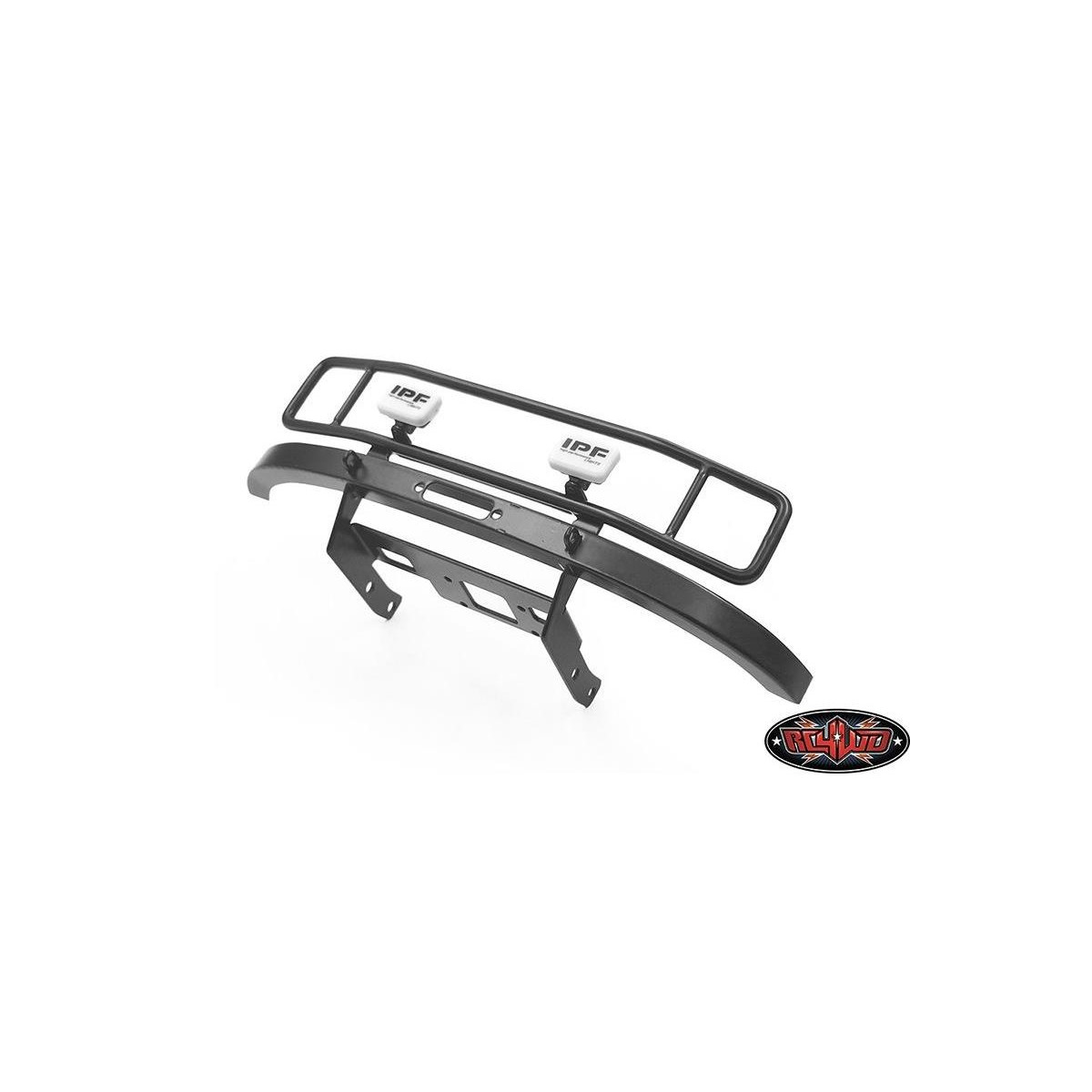 RC4WD RC4VVVC0932 Ranch Steel Front Winch Bumper w/ IPF...