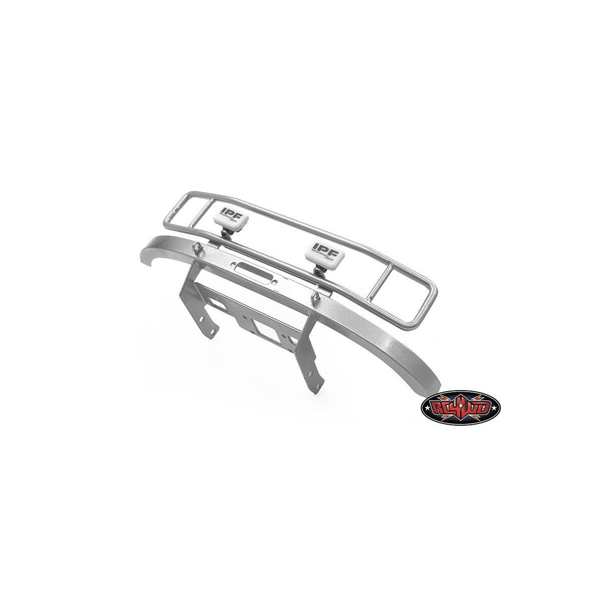 RC4WD RC4VVVC0933 Ranch Steel Front Winch Bumper w/ IPF...