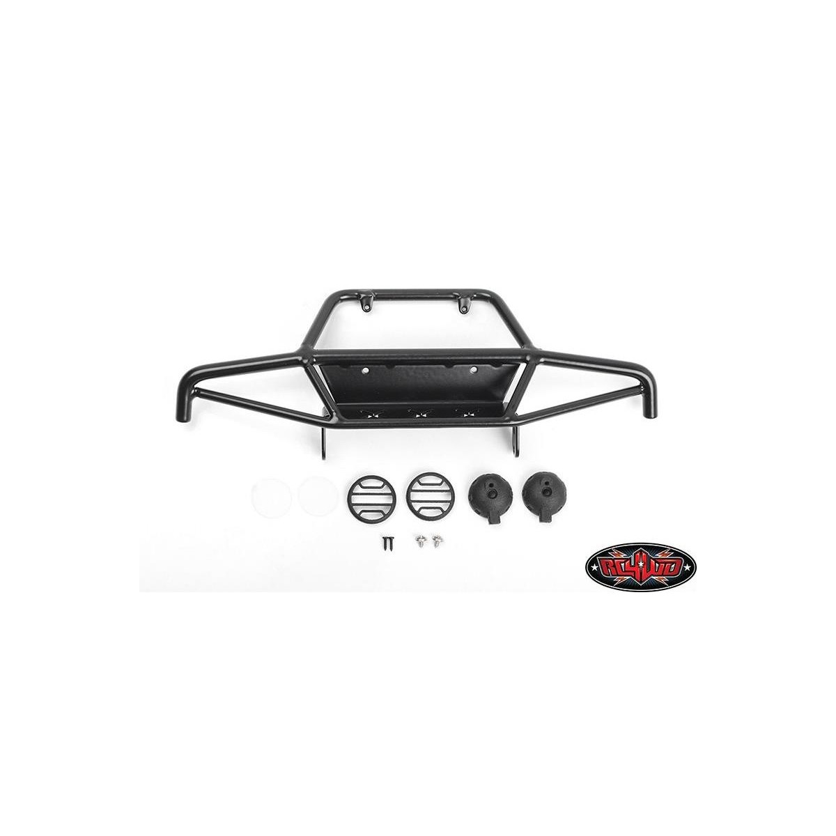 RC4WD RC4VVVC0942 Tri-X Steel Stinger Front Bumper w/ Lights