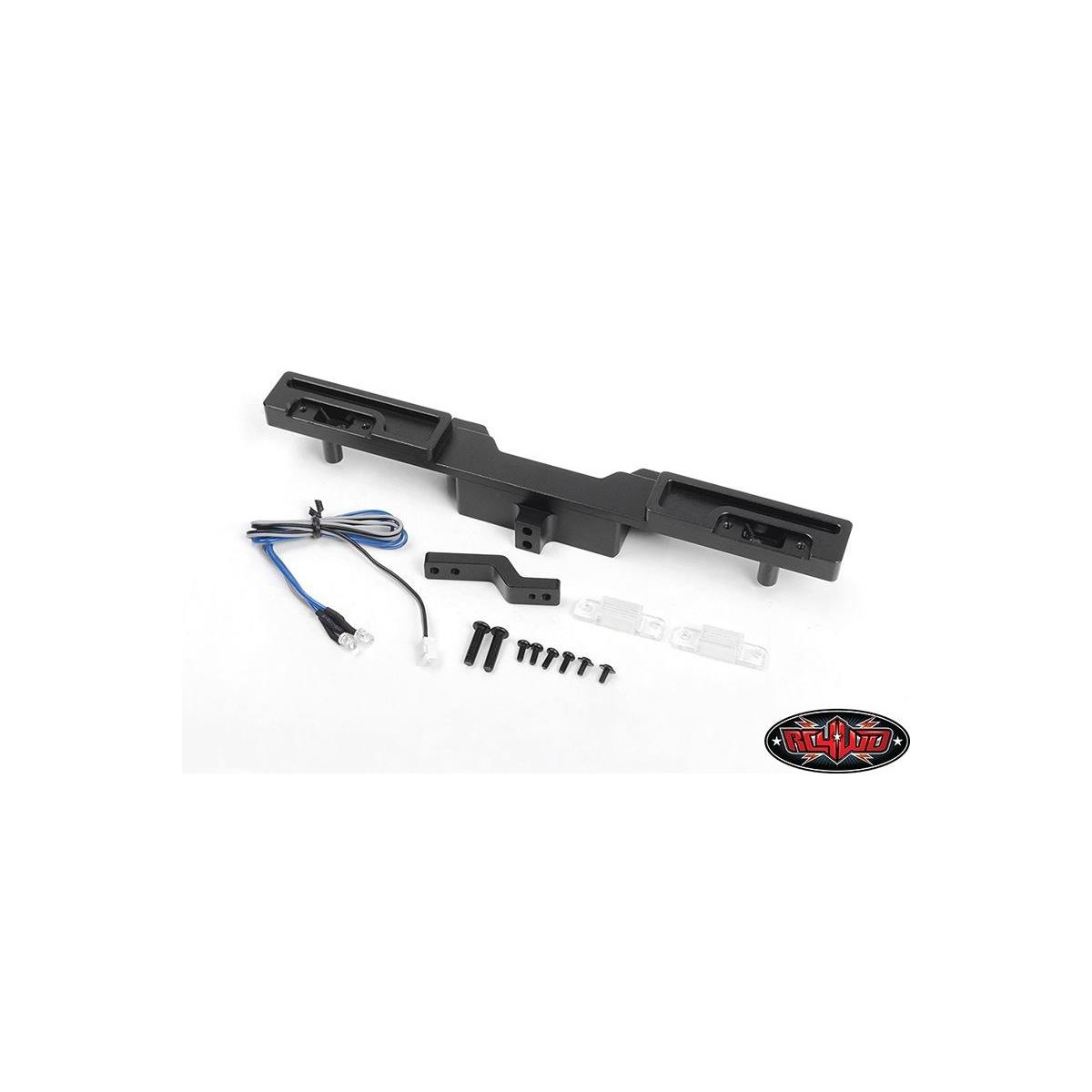 RC4WD RC4VVVC1058 Oxer Steel Rear Bumper w/ Towing Hook,...