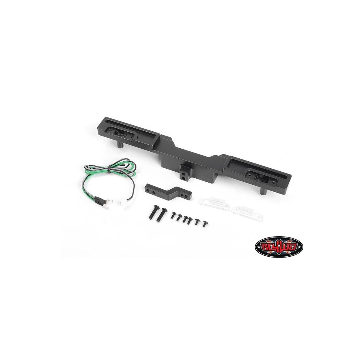 RC4WD RC4VVVC1061 Oxer Steel Rear Bumper w/ Towing Hook,...