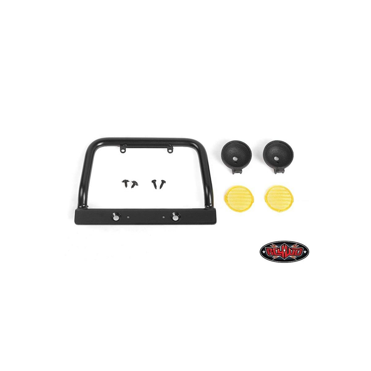 RC4WD RC4VVVC1122 Steel Push Bar Front Bumper W/ Yellow...