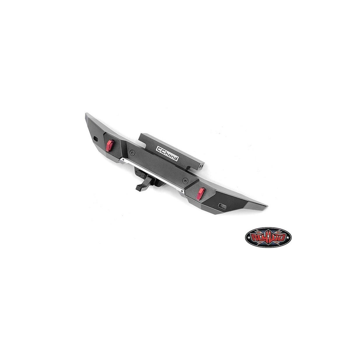 RC4WD RC4VVVC1231 Rook Metal Rear Bumper with Hitch Bar...