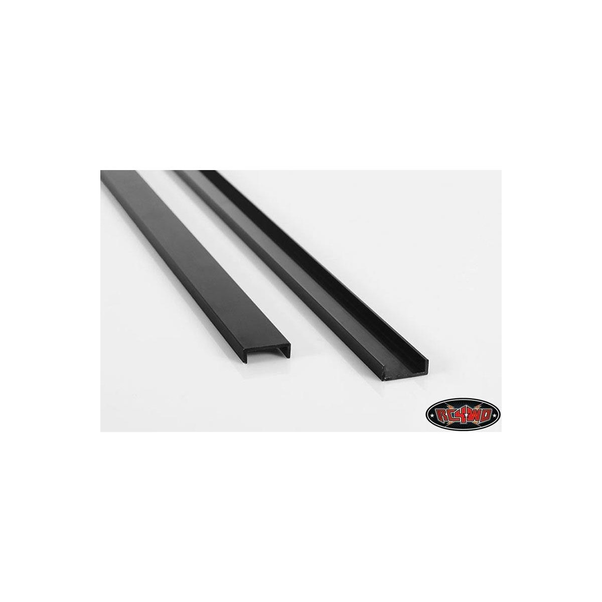 RC4WD RC4VVVS0083 Semi Truck Chassis Frame Rails (Black)