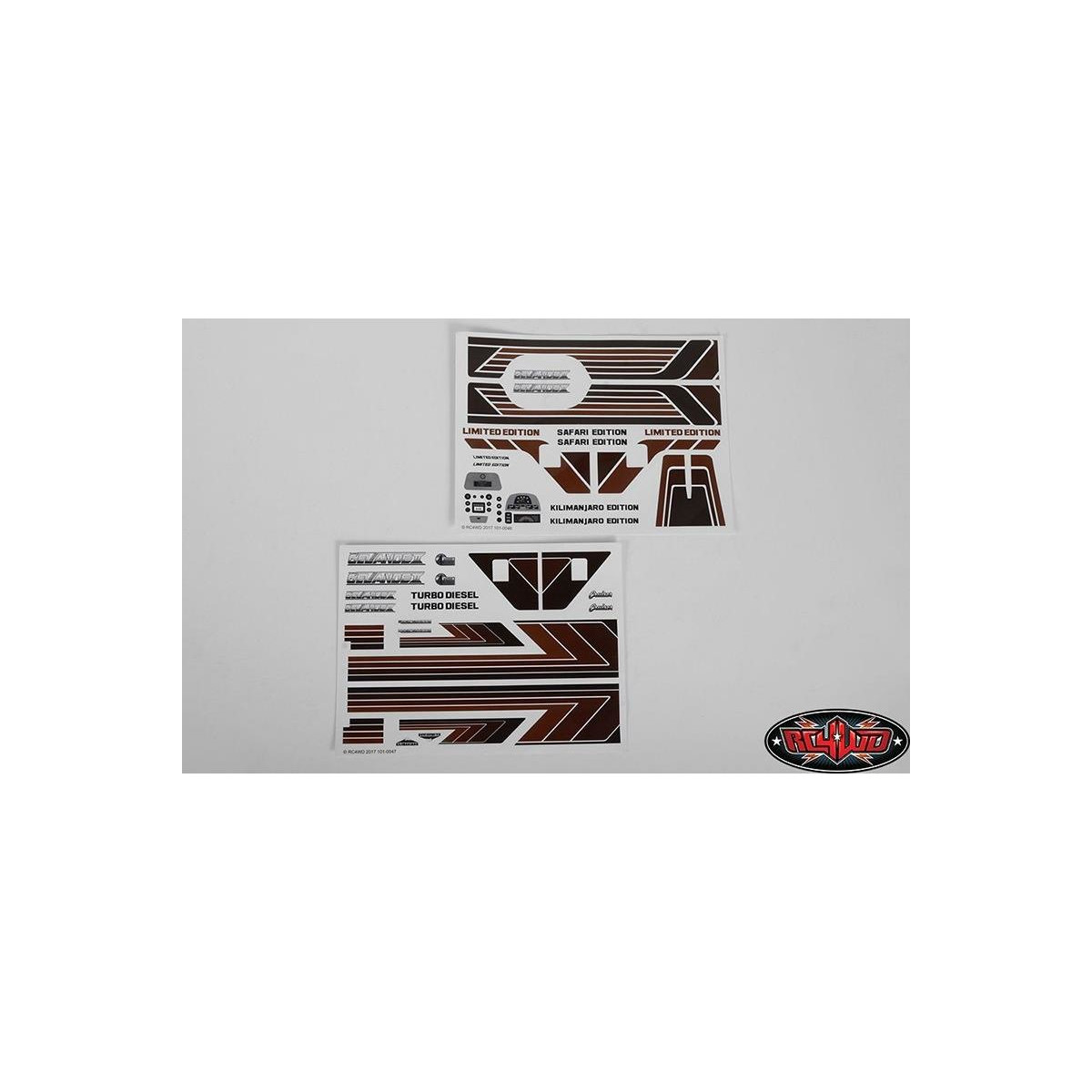 RC4WD RC4ZB0142 Complete Graphic Decal Set for Cruiser Body