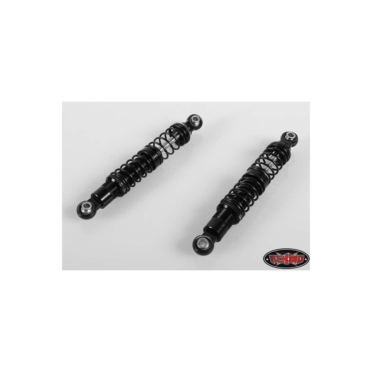 RC4WD RC4ZD0039 Dual Spring 80mm Scale Black Shocks (Ver 2)