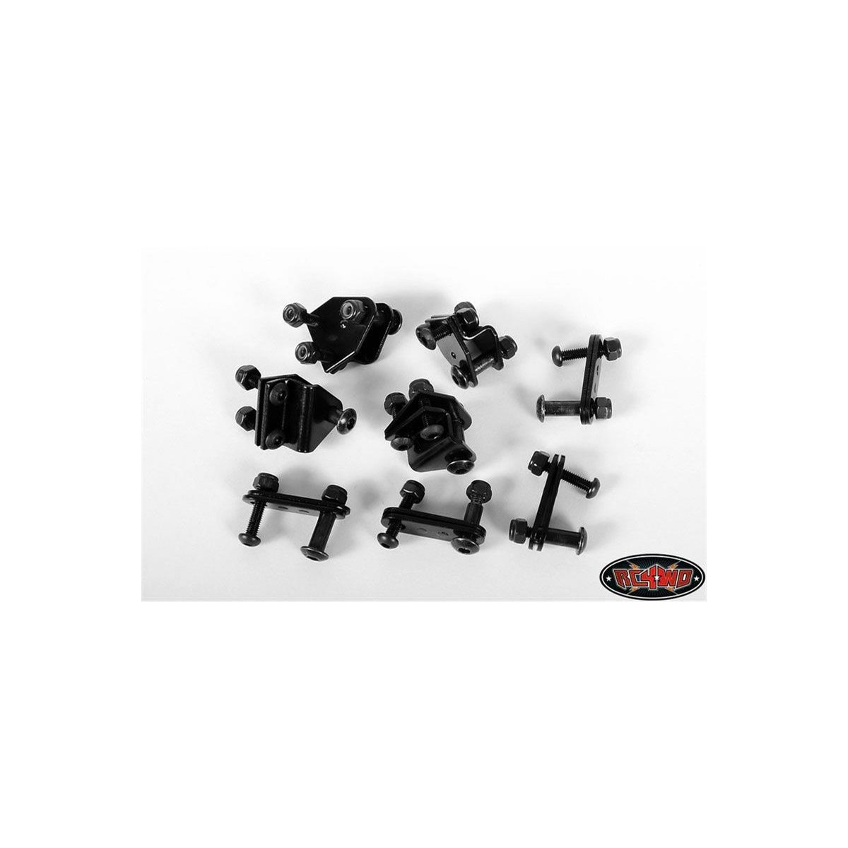 RC4WD RC4ZS0047 Leaf Spring Shackles & Mounts Kit