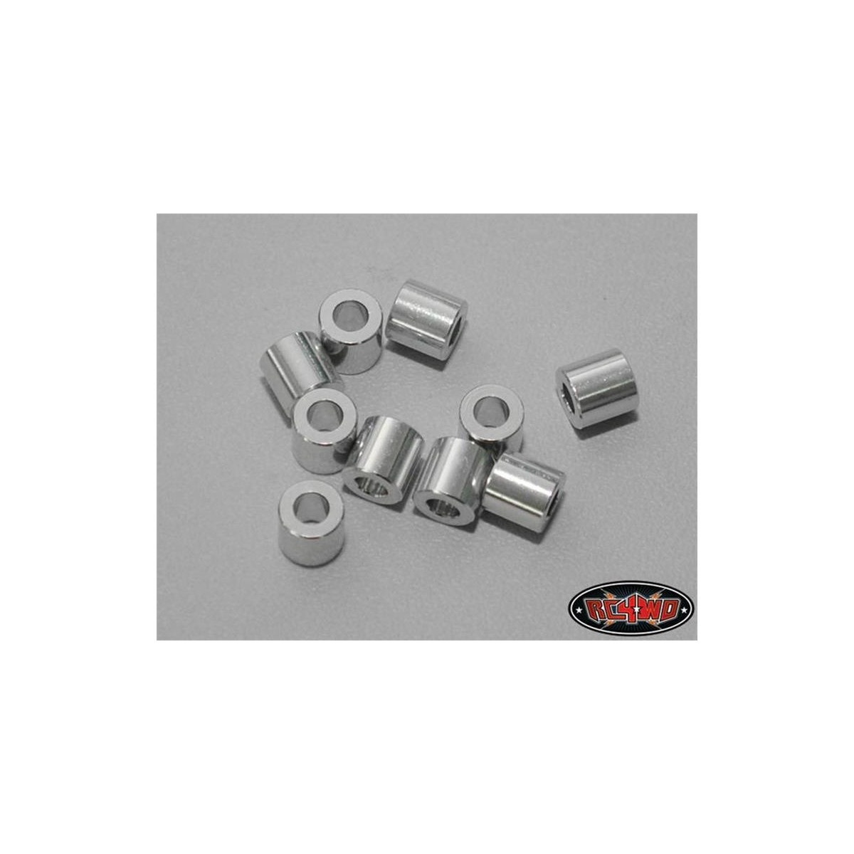 RC4WD RC4ZS0058 6mm Silver Spacer with M3 Hole (10)