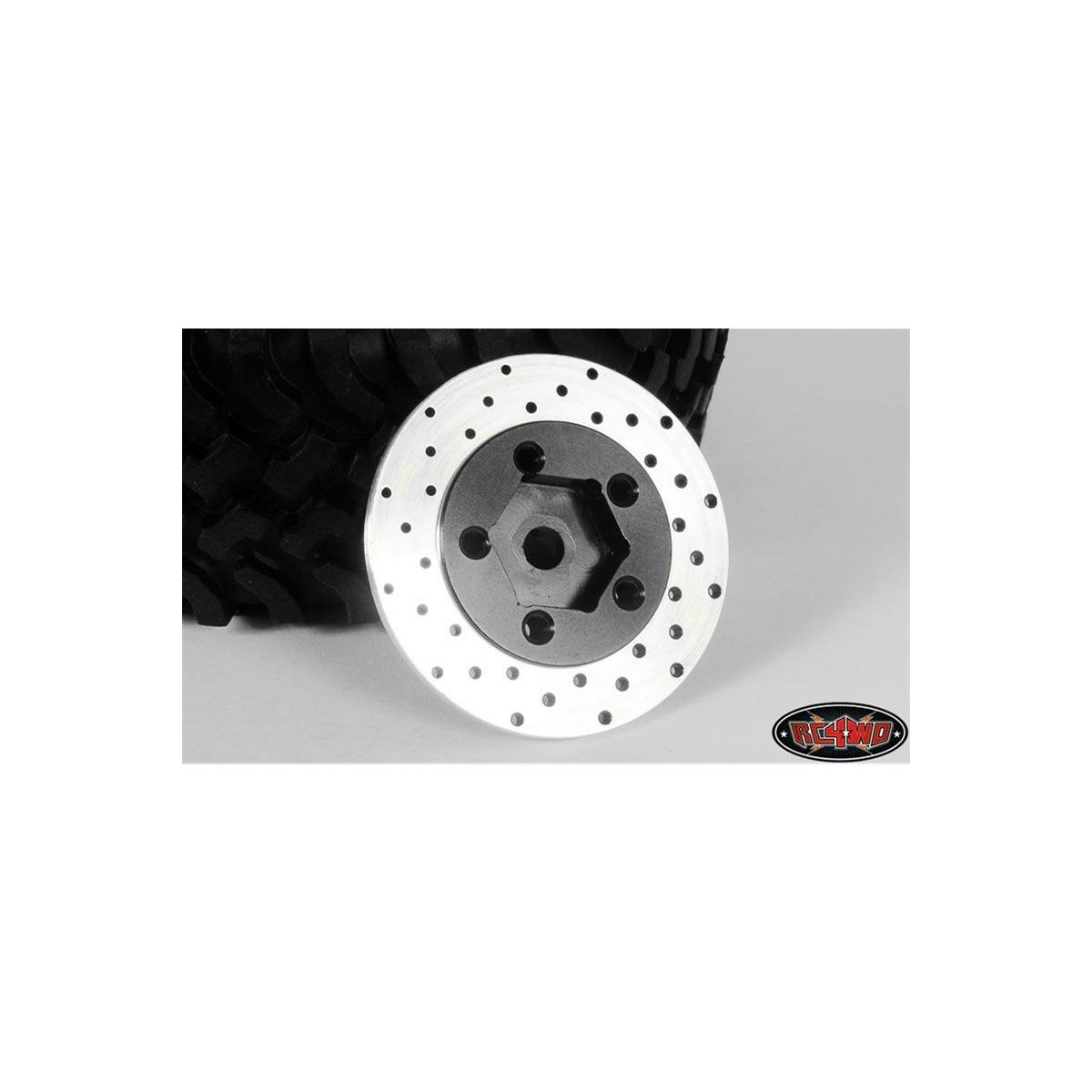 RC4WD RC4ZS0532 1.9 5 Lug Steel Wheel Hex Hub with Brake...